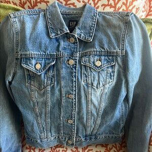 GAP Blue Jean Jacket Classic Trucker Style